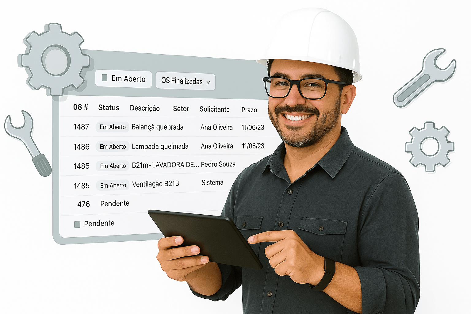 PCM - Sistema de Manutenção Industrial